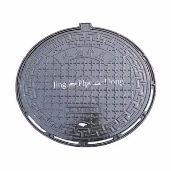 Couvertures rondes de trou d'homme de résine composée d'égout de puits d'eau extérieur d'élite
